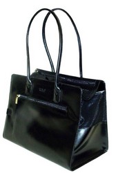 Pet Carrier Bags: Pet Purse Carrier Shiny Black