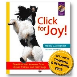 Dog Training: Click for Joy  Book