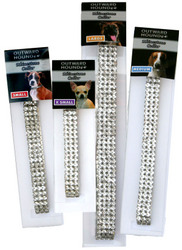 Rhinestone Collars: Rhinestone Collar White extra small