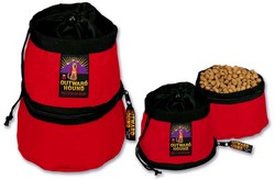 Outward Hound Gear and Travel Bags: 2 in 1Food/Water Bowl