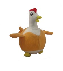 More Fun Plush Dog Toys: Ball Buddies Chicken