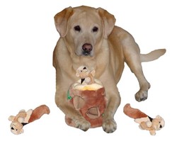 Interactive Dog Toys: Hide-A-Squuirrel large