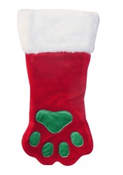 Christmas Stockings: Christmas Paw Stocking - Large
